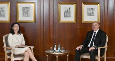 Prezident İlham Əliyevin Almaniya XİN başçısı ilə görüşü keçirilib