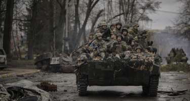 Rusiya ordusu  daha bir kəndi tutdu 