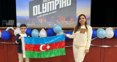 Azərbaycanlı şagird Sidneydə olimpiadanın qalibi oldu -  FOTO 