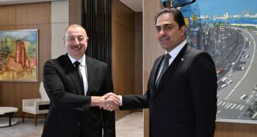 Prezident İlham Əliyev İraq Parlamentinin sədrini qəbul etdi -  FOTO 