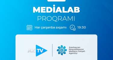 "MEDİALAB” televiziya proqramına start verildi