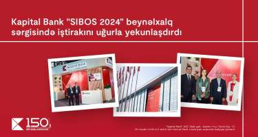 Kapital Bank “SIBOS 2024” beynəlxalq sərgisində iştirakını uğurla yekunlaşdırdı