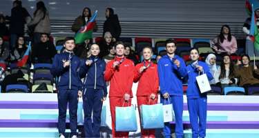 Azərbaycan gimnastları Dünya Kubokunu 3 medalla başa vurdu - FOTO 