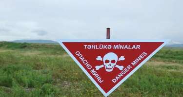 Azad edilmiş ərazilərdə tapılan minaların sayı açıqlandı