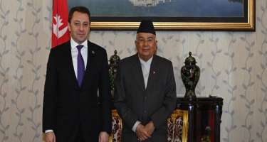 Nepal Prezidenti Azərbaycan XİN rəhbərinin müavinini qəbul etdi