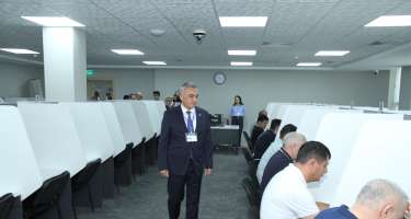 Vəkilliyə qəbul üçün test imtahanında 200-yə yaxın şəxs uğur qazandı