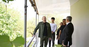 İlham Əliyev Xocalının Xanyurdu kəndində oldu -