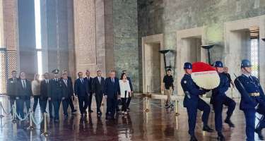 Kamran Əliyev Türkiyədə səfərdədir