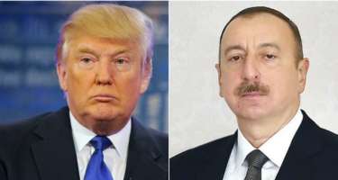 İlham Əliyev Trampa paylaşımına görə təşəkkür etdi