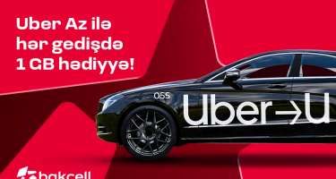 “Bakcell” və “Uber” tərəfdaşlığı genişlənir