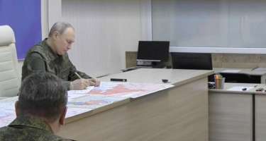 Putin “Zapad-2025” təlimini izlədi