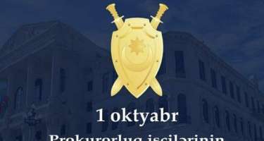 Bu gün Prokurorluq işçilərinin peşə bayramıdır