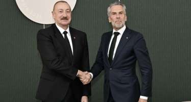İlham Əliyev Niderlandın Baş naziri ilə görüşüb