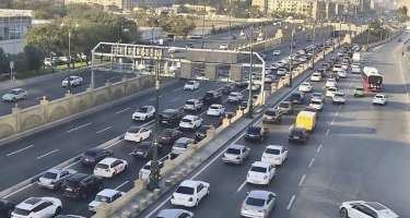 Bu yollarda tıxac var -