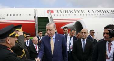 Ərdoğan Azərbaycana gəldi