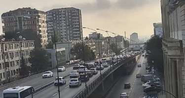 Bu yollarda tıxac var -