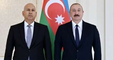 Prezident Misirin yeni səfiri ilə görüşdü