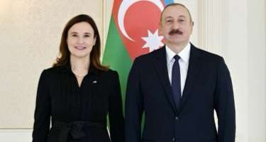 Prezident Avropa İttifaqının rəhbəri ilə görüşdü