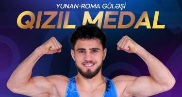 Azərbaycan güləşçisi dünya çempionu oldu