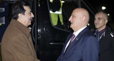 Pakistan Senatının sədri Azərbaycana gəldi