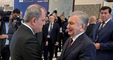 Ceyhun Bayramov Özbəkistan Prezidenti ilə görüşdü