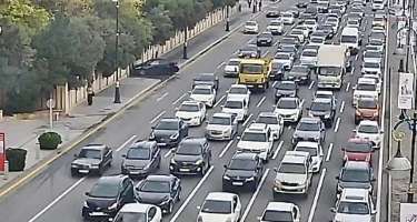 Bu yollarda tıxac var -