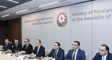 Ceyhun Bayramov NATO nümayəndə heyəti ilə görüşdü
