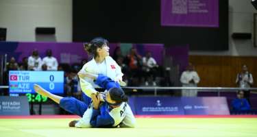 Qadın cüdoçumuz İslamiadada gümüş medal qazandı