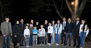 Leyla Əliyeva və Arzu Əliyeva Pəncəli Teymurovun ailəsini ziyarət etdi
