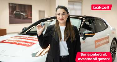 Lotereyada 9-cu lüks avtomobilin açarları təqdim edilib