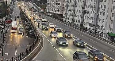 Bu yollarda tıxac var -