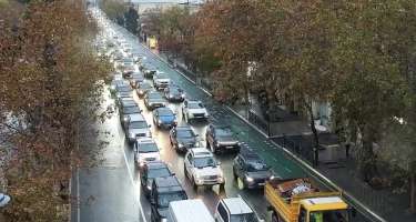 Bu yollarda tıxac var -