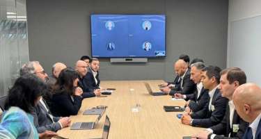 Rəşad Nəbiyev "Nvidia" rəsmisi ilə görüşdü - 