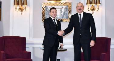 Volodimir Zelenski İlham Əliyevə təbrik məktubu ünvanladı