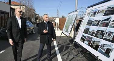 İlham Əliyev Xankəndində oldu