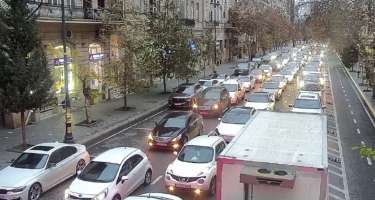 Bu yollarda tıxac var -