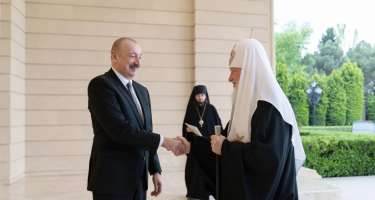 Rusiya Patriarxı Azərbaycan Prezidentini təbrik etdi