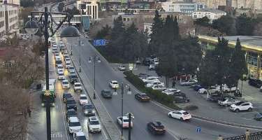 Bu yollarda tıxac var -