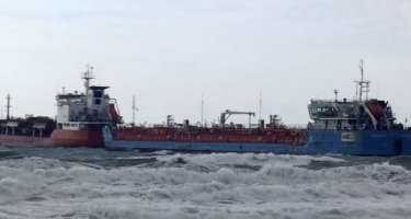 Azərbaycan və Türkiyə tankerləri toqquşdu