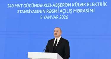 İlham Əliyev tədbirdə çıxış etdi -