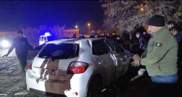 Naxçıvanda avtomobil aşdı, sürücü xəsarət aldı
