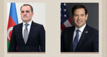 Ceyhun Bayramov Marko Rubio ilə müzakirə apardı