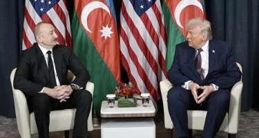 İlham Əliyev Donald Trampla görüşdü
