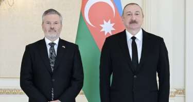 Prezident Norveçin yeni səfirini qəbul etdi -