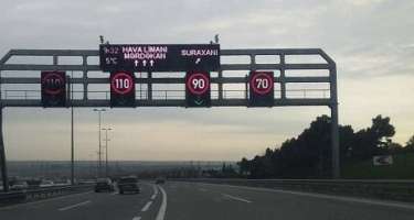 Bu yollarda sürət həddi bərpa edildi