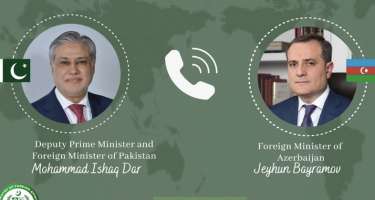 Azərbaycan və Pakistan XİN başçıları telefonla danışdı