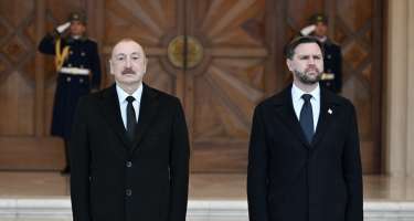 Ceyms Devid Vensin rəsmi qarşılanma mərasimi oldu