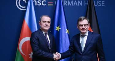 Ceyhun Bayramov Almaniyanın XİN rəhbəri ilə görüşdü