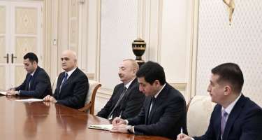 Prezident Fərzanə Sadiqi qəbul etdi
