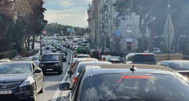 Bu yollarda tıxac var -
